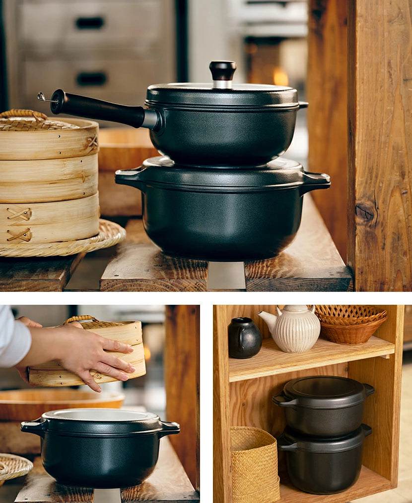 味わい鍋 両手 22cm – mono+iku 育む、暮らしの道具店 味わい鍋 両手 22cm – mono+iku 育む、暮らしの道具店